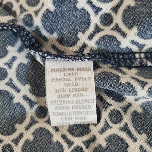 Charter Club Draped Faux Wrap Sleeveless Liquid Knit Stretch Dress Sz 1X Coastal - Picture 7 of 10